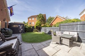 Rear garden angle 1- click for photo gallery